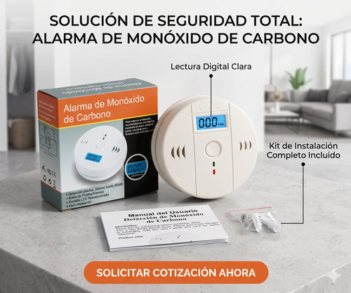 Deteector de Monoxido de Carbono
