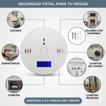 Deteector de Monoxido de Carbono