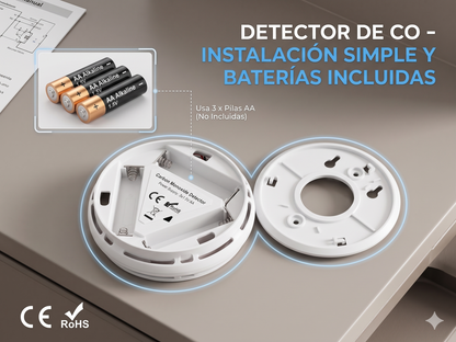 Deteector de Monoxido de Carbono