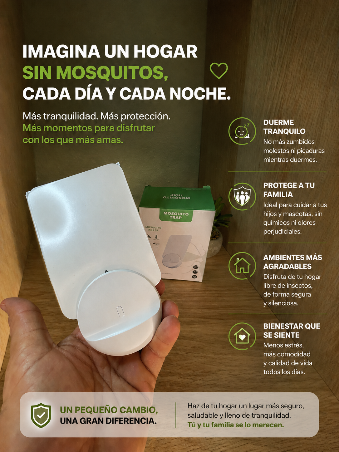 Trampa para mosquitos -5 repuesto-