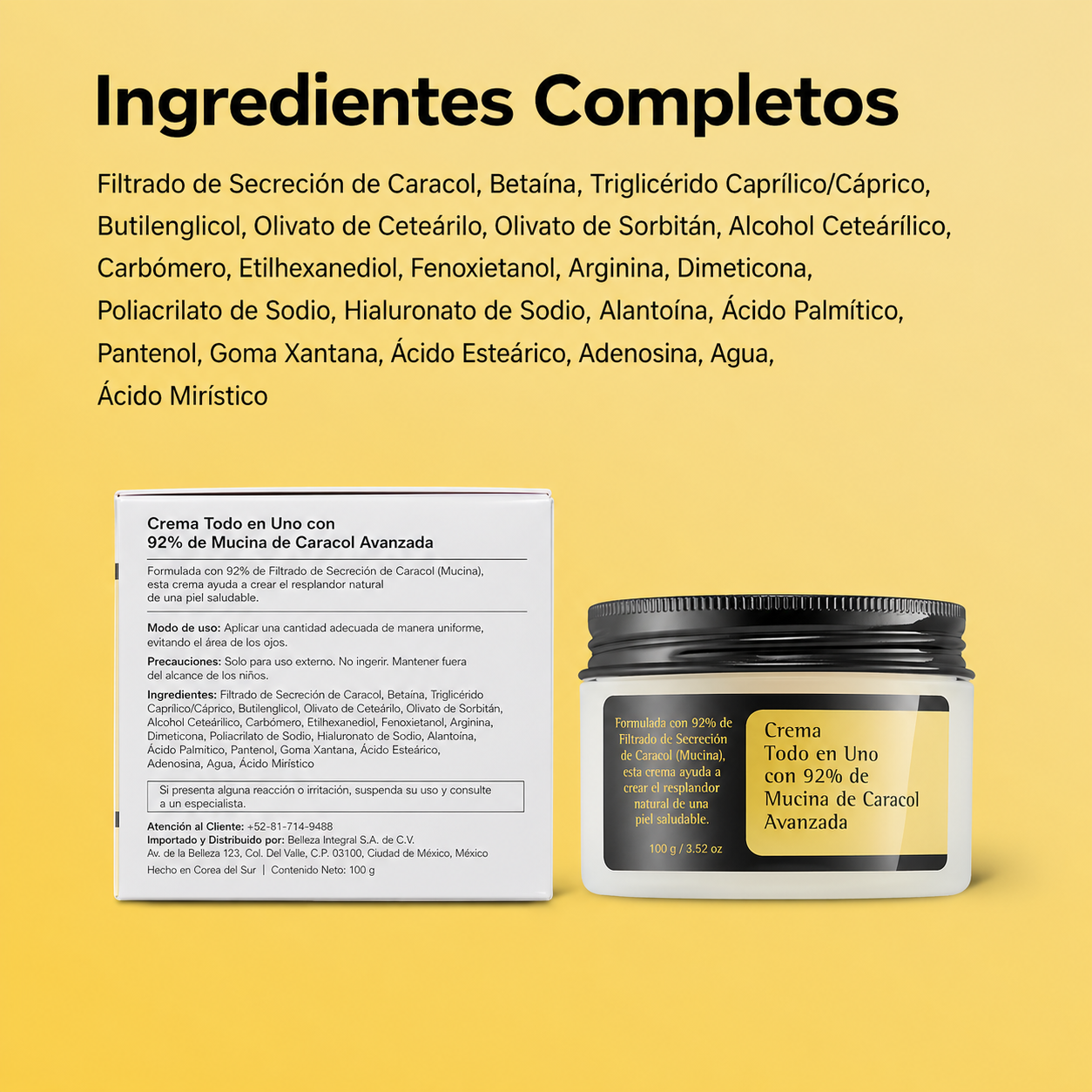 La Crema de Mucina de Caracol 92% que está Revolucionando el Skincare
