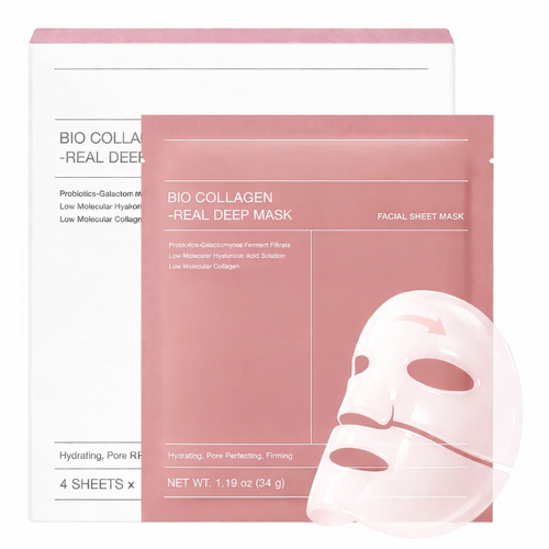 Mascarilla Coreana de Colageno 4 uds x caja